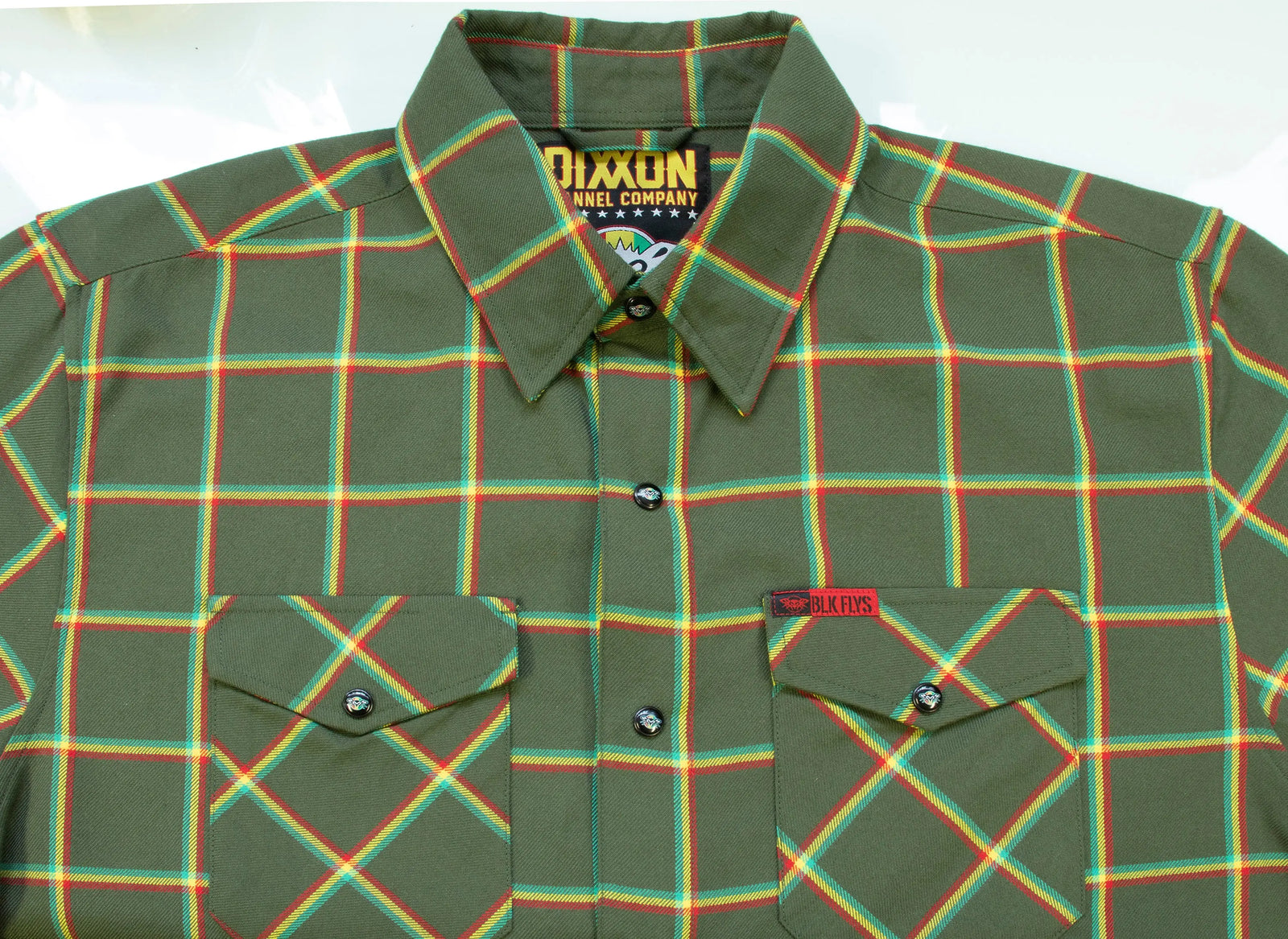Men's Fly Souljah x Dixxon Flannel Collab - BlackFlys