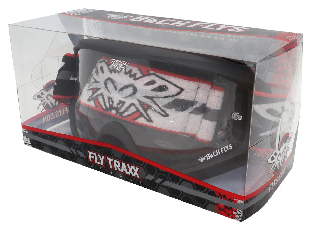 Fly Traxx  Moto Goggle - BlackFlys