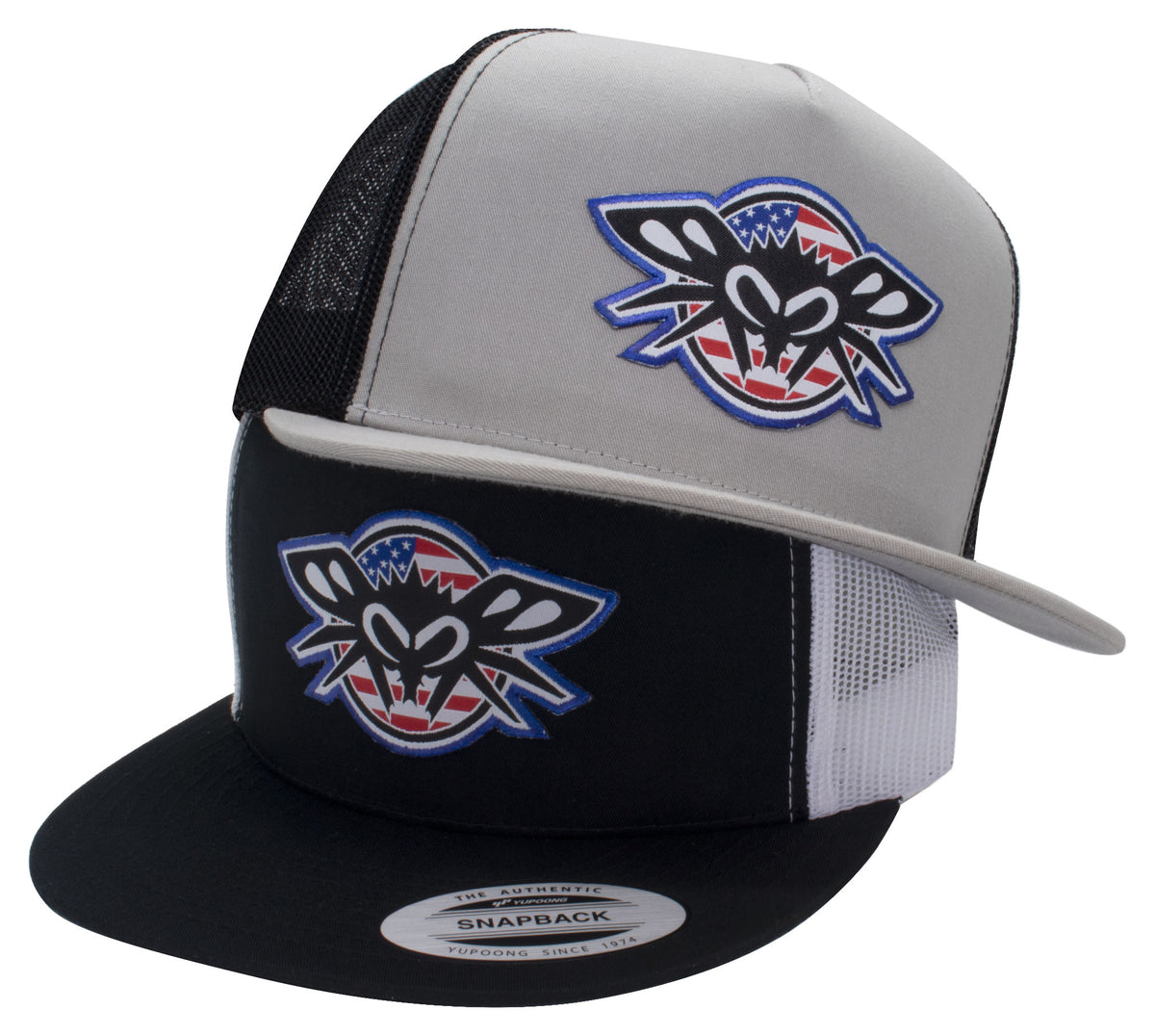 Freedom Phantom Patch Trucker - BlackFlys