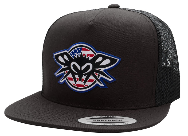 Freedom Phantom Patch Trucker - BlackFlys