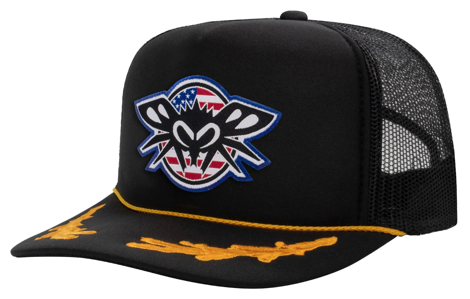 Freedom Phantom Patch Trucker - BlackFlys
