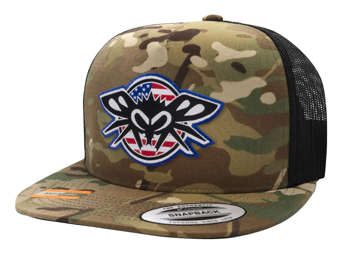 Freedom Phantom Patch Trucker - BlackFlys