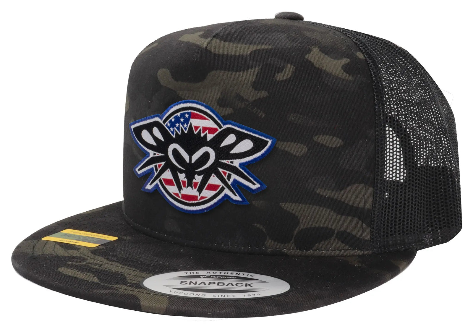 Freedom Phantom Patch Trucker - BlackFlys