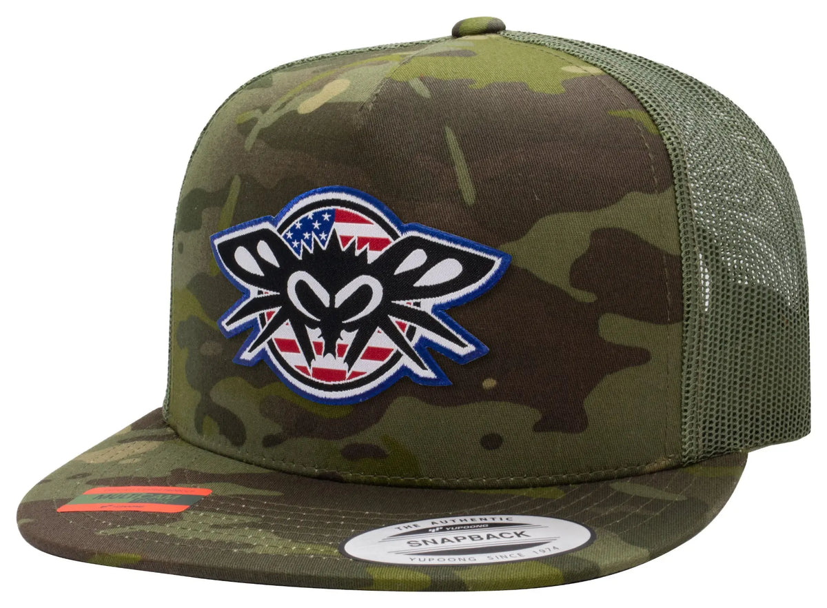 Freedom Phantom Patch Trucker - BlackFlys