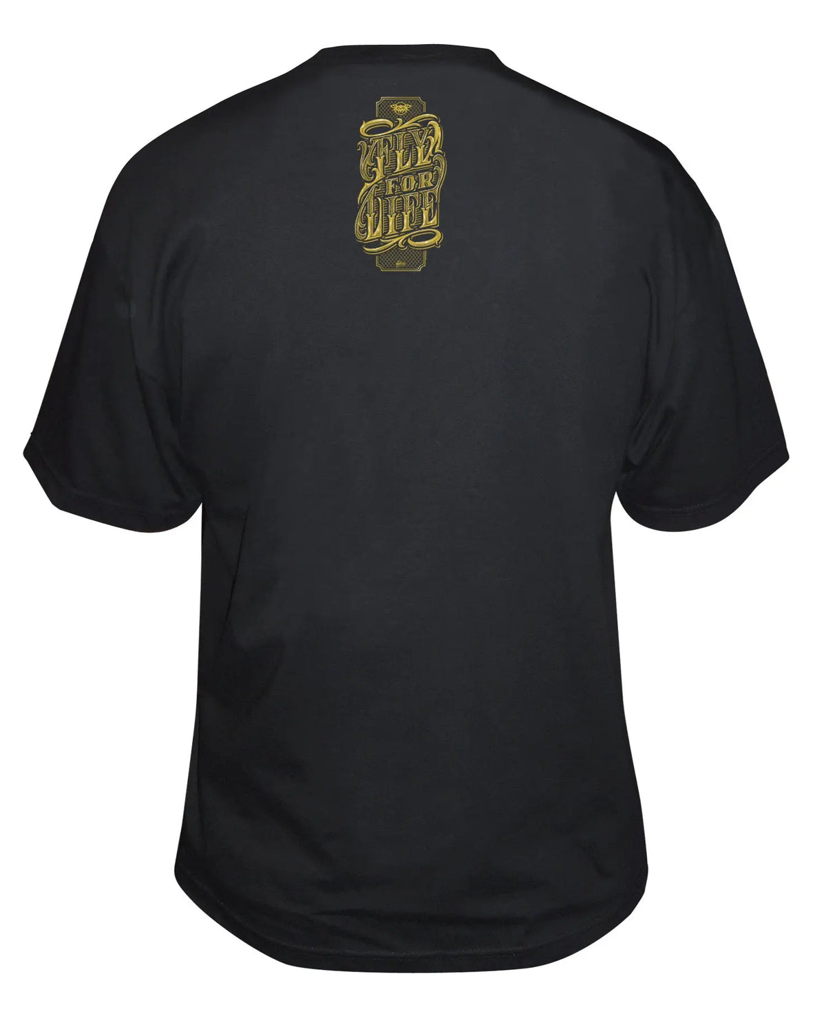 Gold Life Tee - BlackFlys