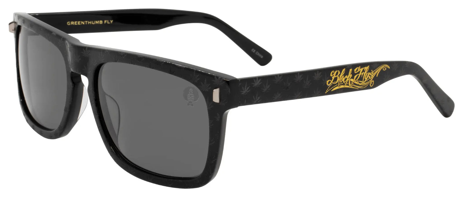 Dr. Greenthumb Fly Collaboration Sunglass - BlackFlys