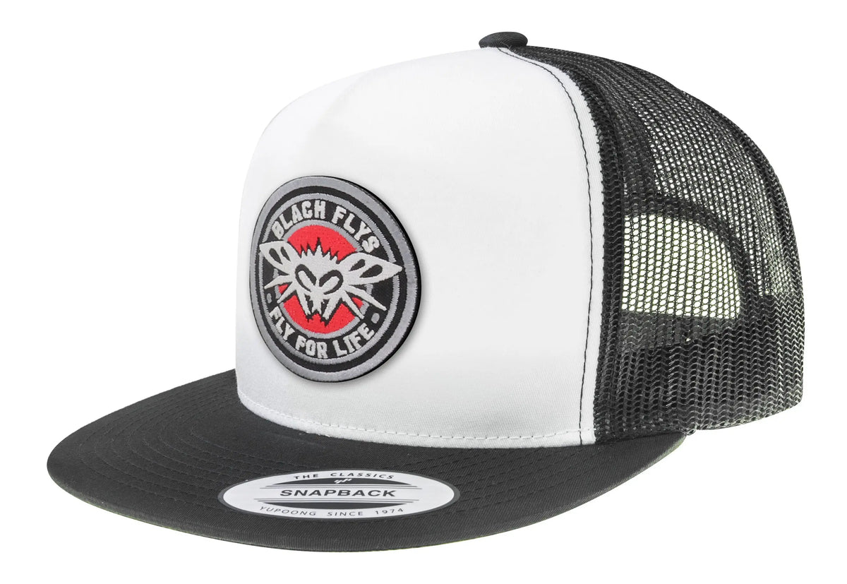Fly 4 Life Patch Trucker - BlackFlys