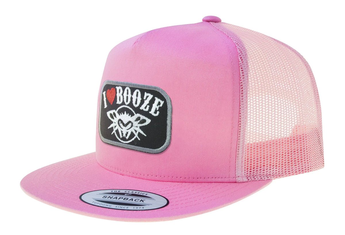 I Love Booze Trucker - BlackFlys