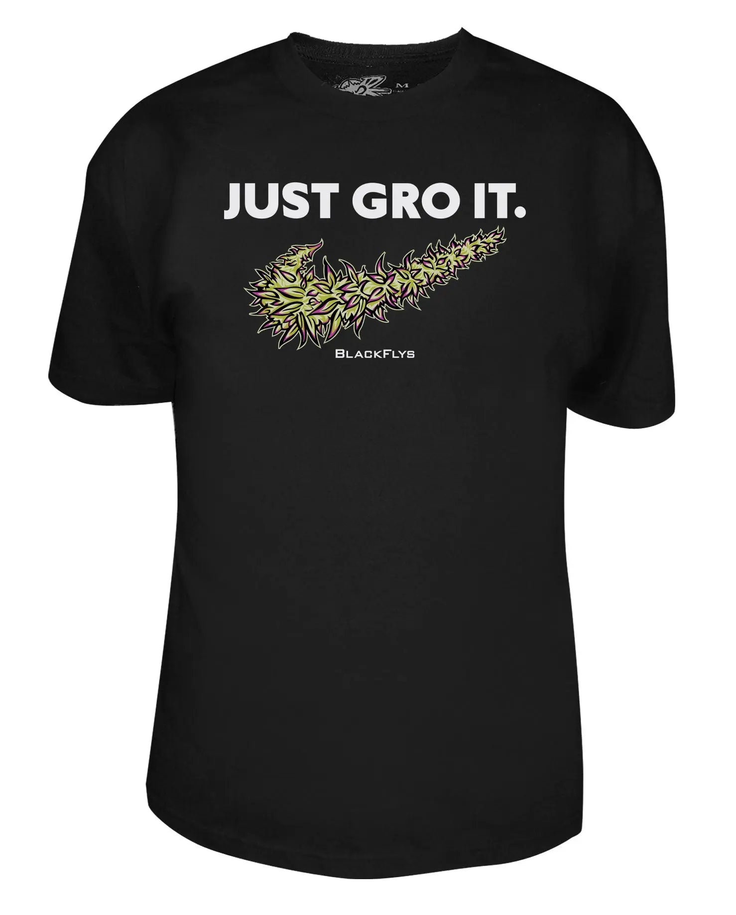 Just Gro It Tee - BlackFlys