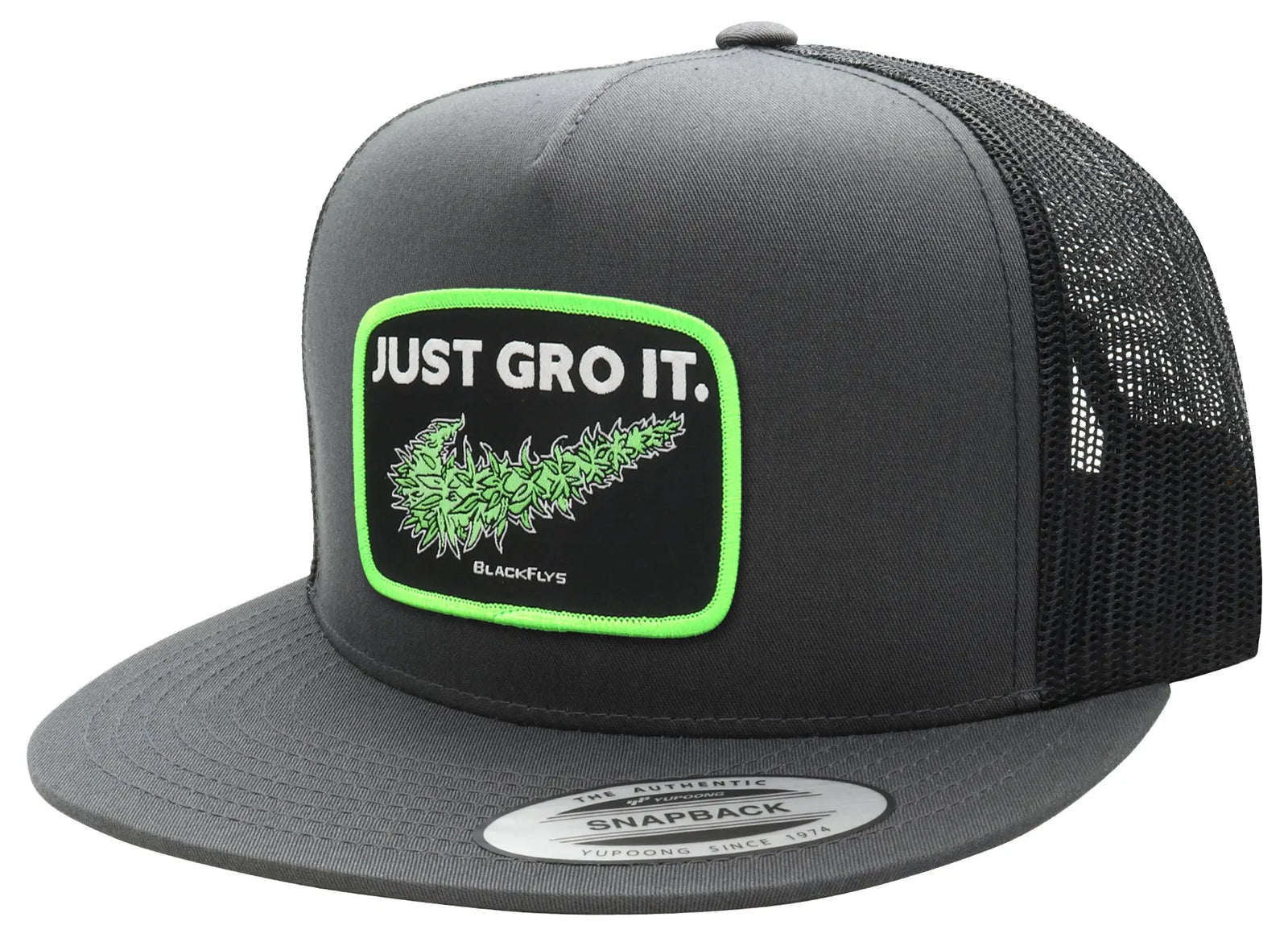 Just Gro It Patch Trucker - BlackFlys