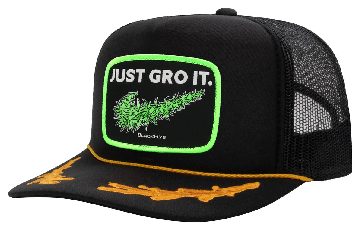 Just Gro It Patch Trucker - BlackFlys