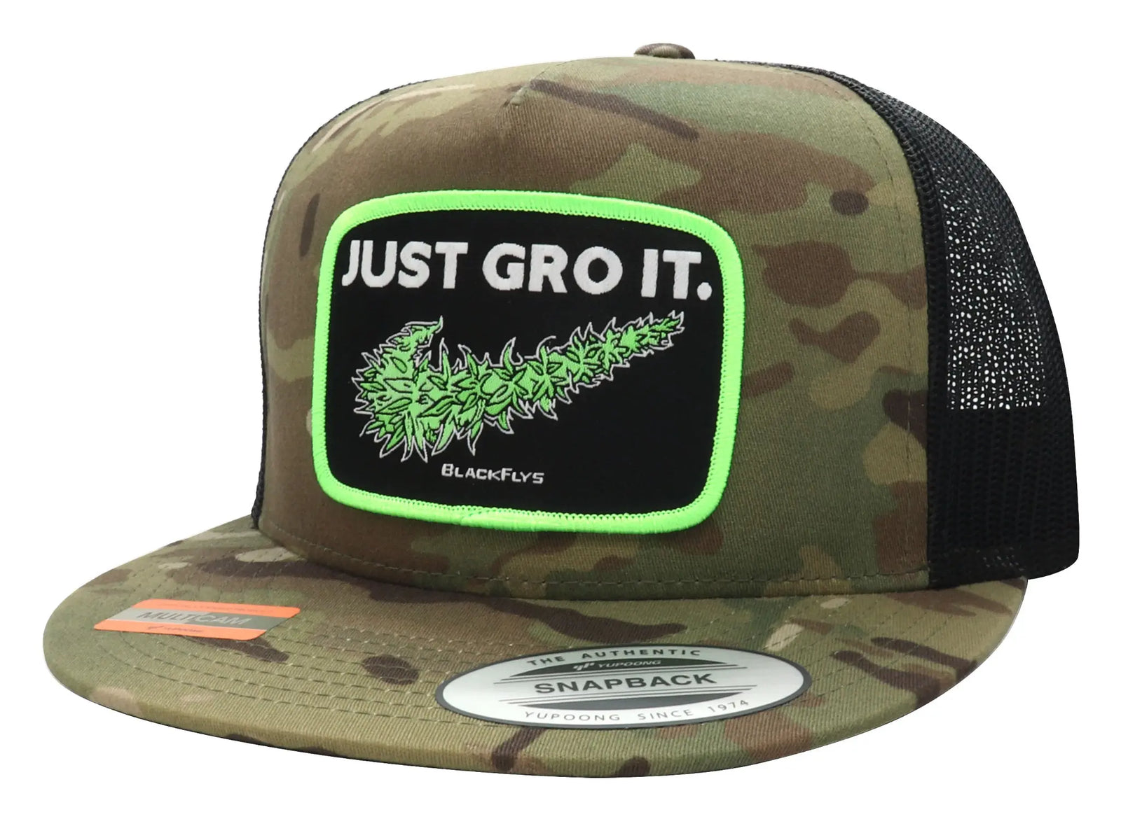 Just Gro It Patch Trucker - BlackFlys