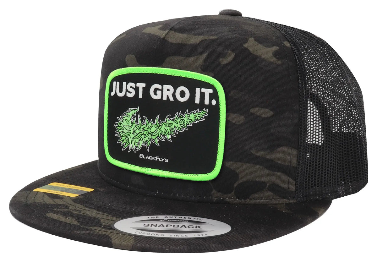 Just Gro It Patch Trucker - BlackFlys