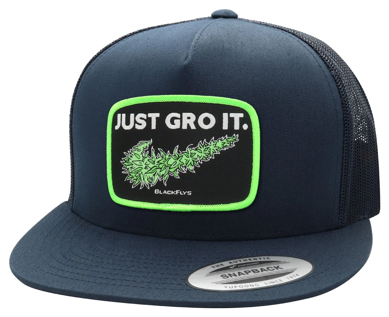 Just Gro It Patch Trucker - BlackFlys