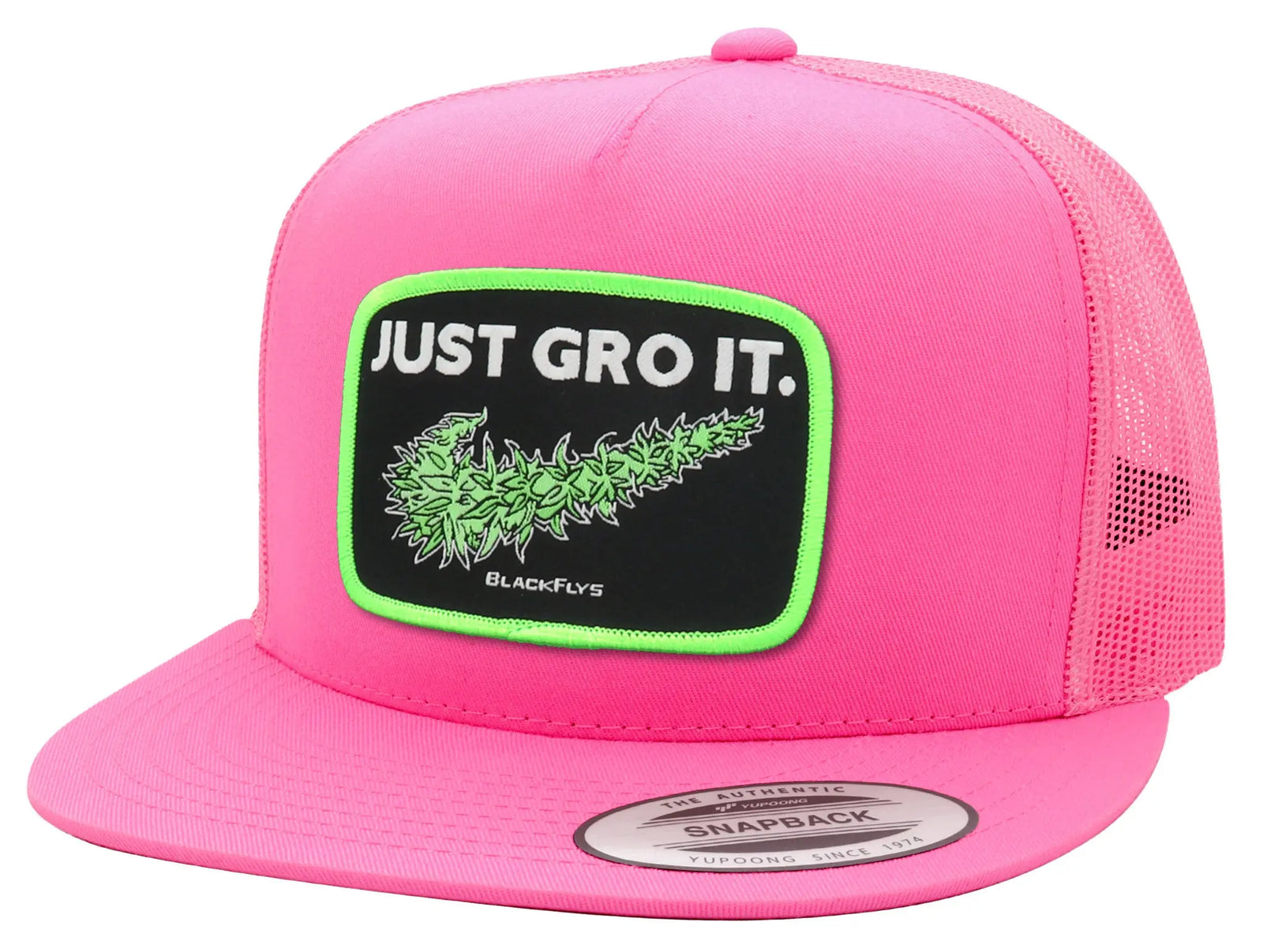 Just Gro It Patch Trucker - BlackFlys