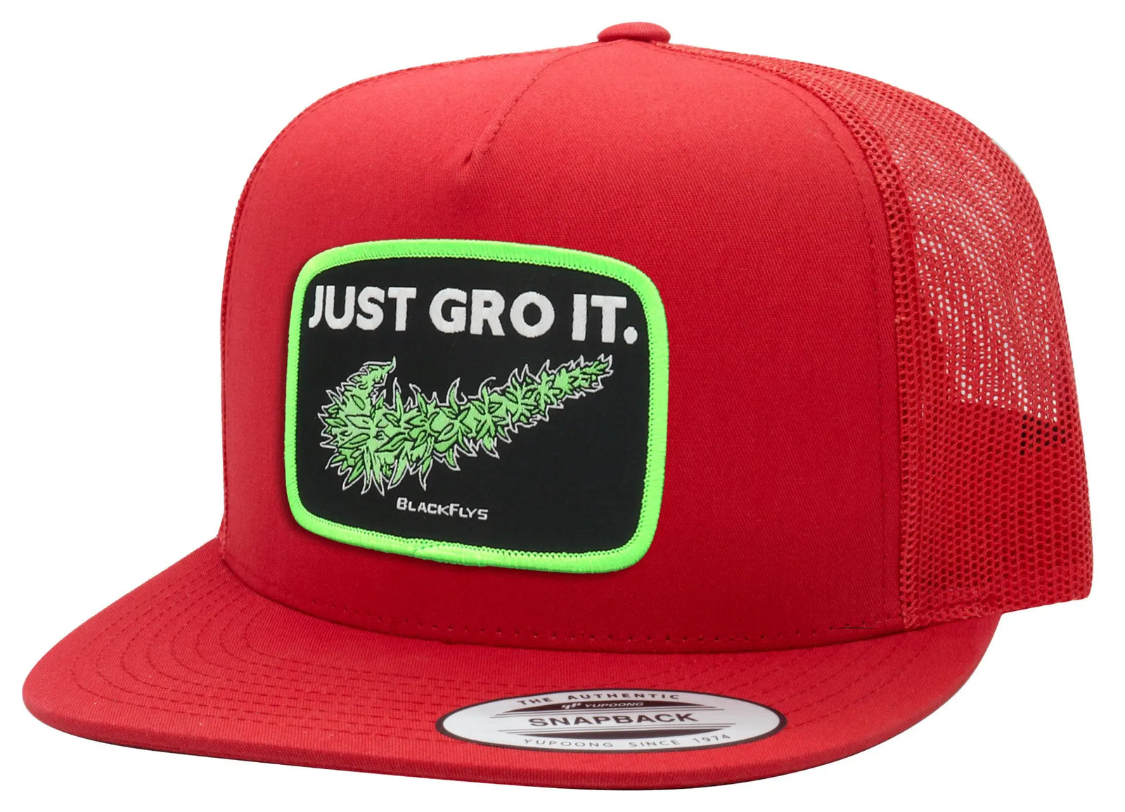 Just Gro It Patch Trucker - BlackFlys
