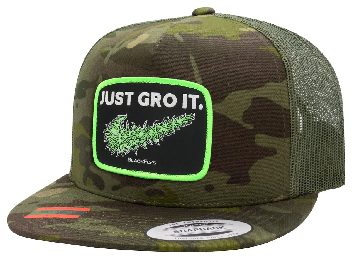 Just Gro It Patch Trucker - BlackFlys