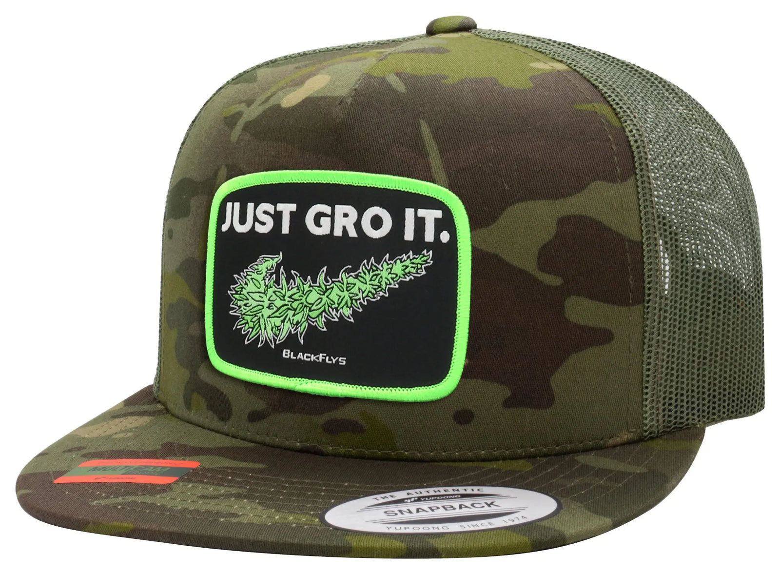 Just Gro It Patch Trucker - BlackFlys