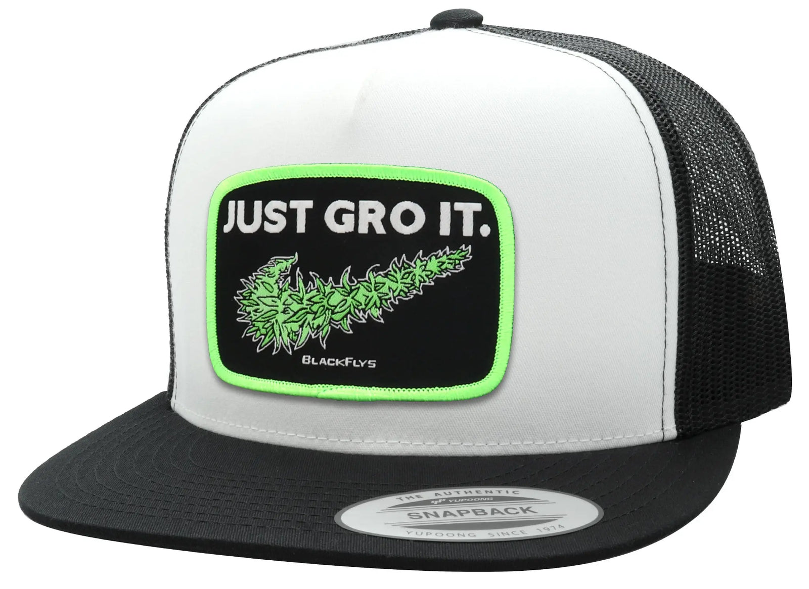Just Gro It Patch Trucker - BlackFlys
