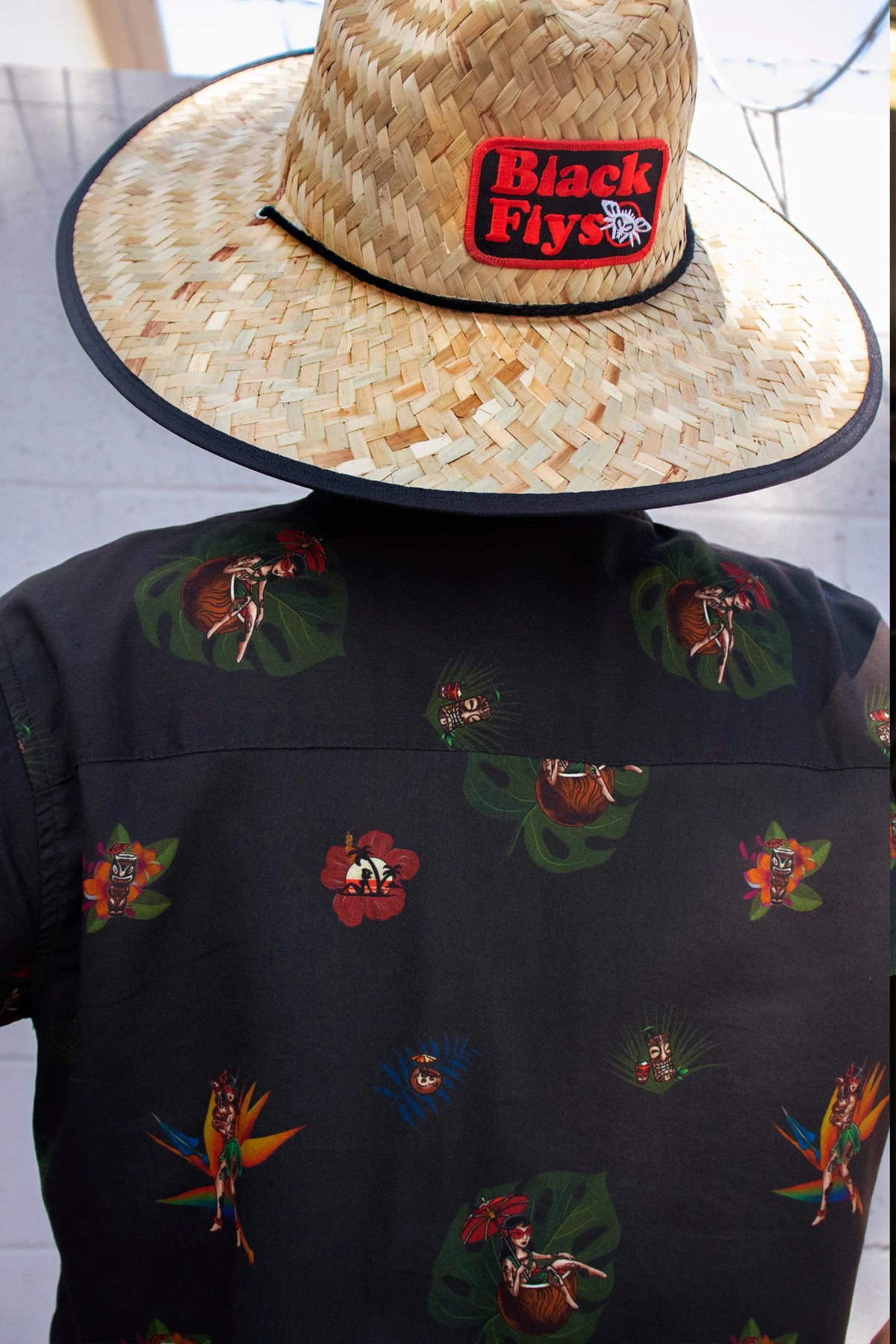 The Fly Pardy Woven Shirt - BlackFlys