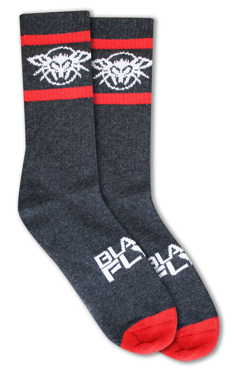 Black Flys Phantom High Crew Socks - BlackFlys