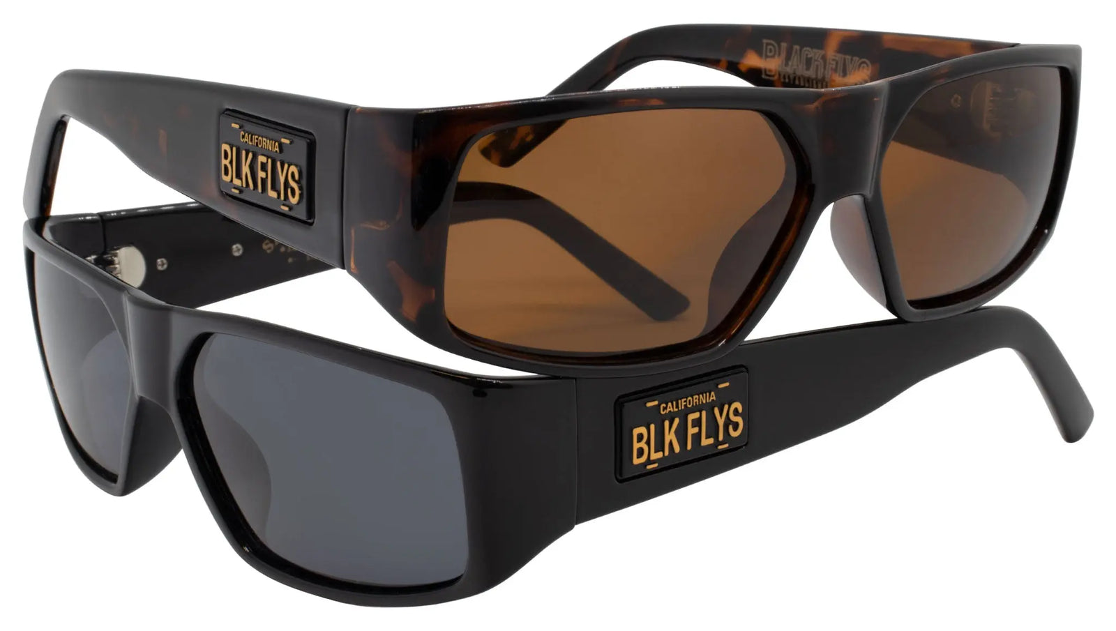 Santeria Fly/ Cali Plate Polarized - BlackFlys