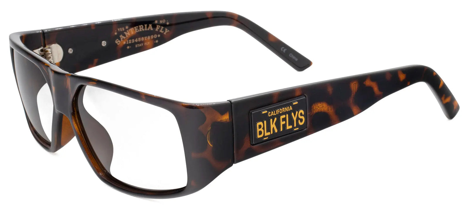 Santeria Fly/ Cali Plate Rx - BlackFlys