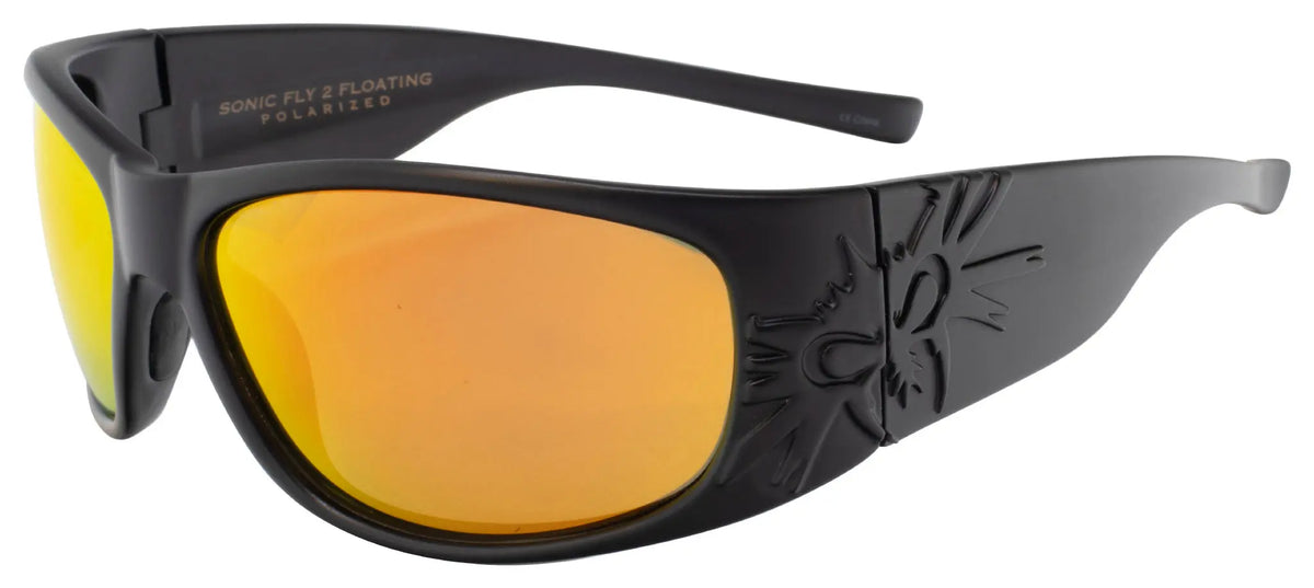 Sonic Fly 2 - Floating Polarized Sunglass - BlackFlys