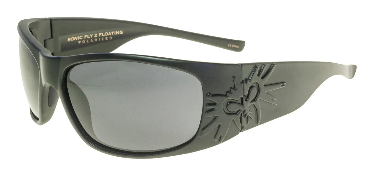 Sonic Fly 2 - Floating Polarized Sunglass - BlackFlys