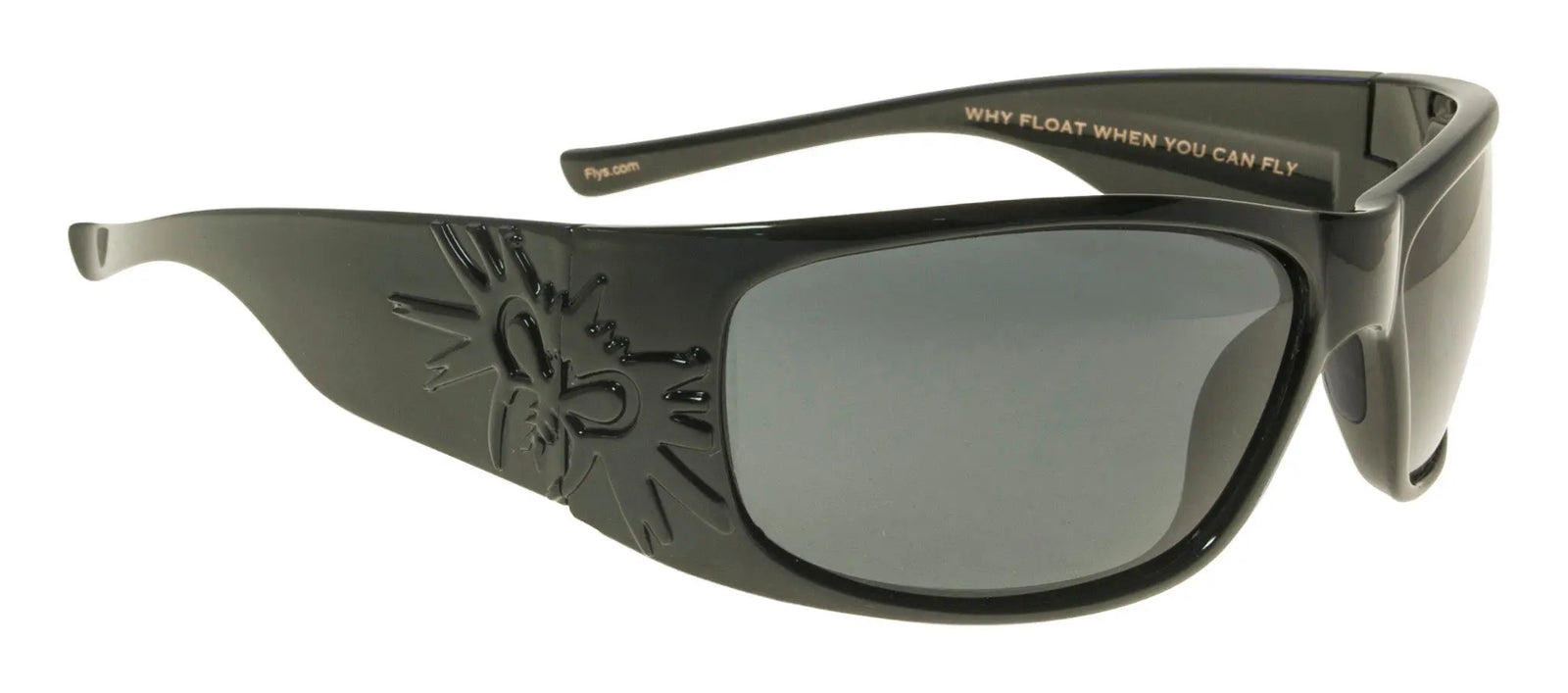 Sonic Fly 2 - Floating Polarized Sunglass - BlackFlys