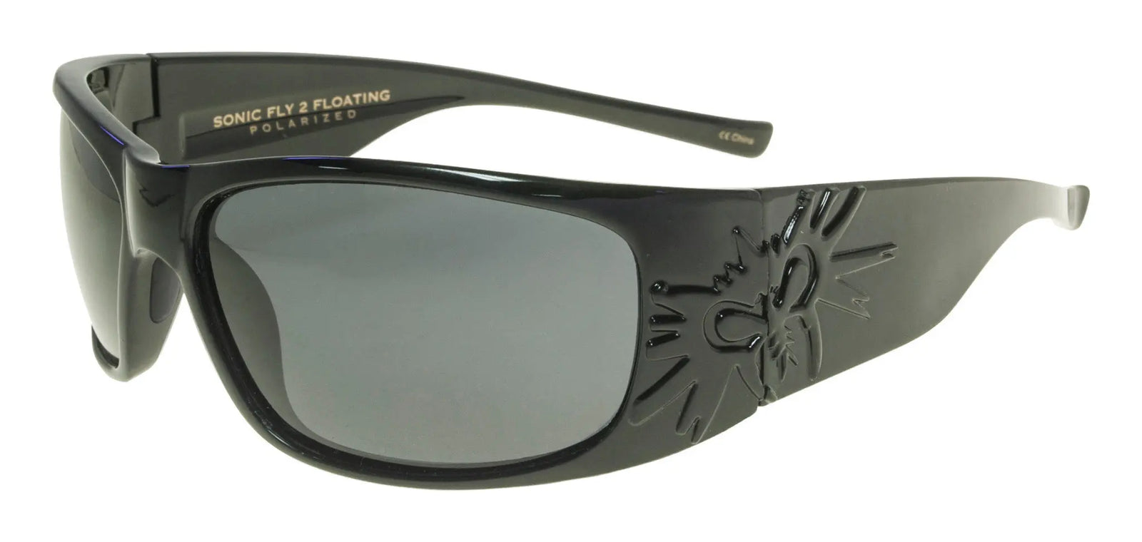 Sonic Fly 2 - Floating Polarized Sunglass - BlackFlys