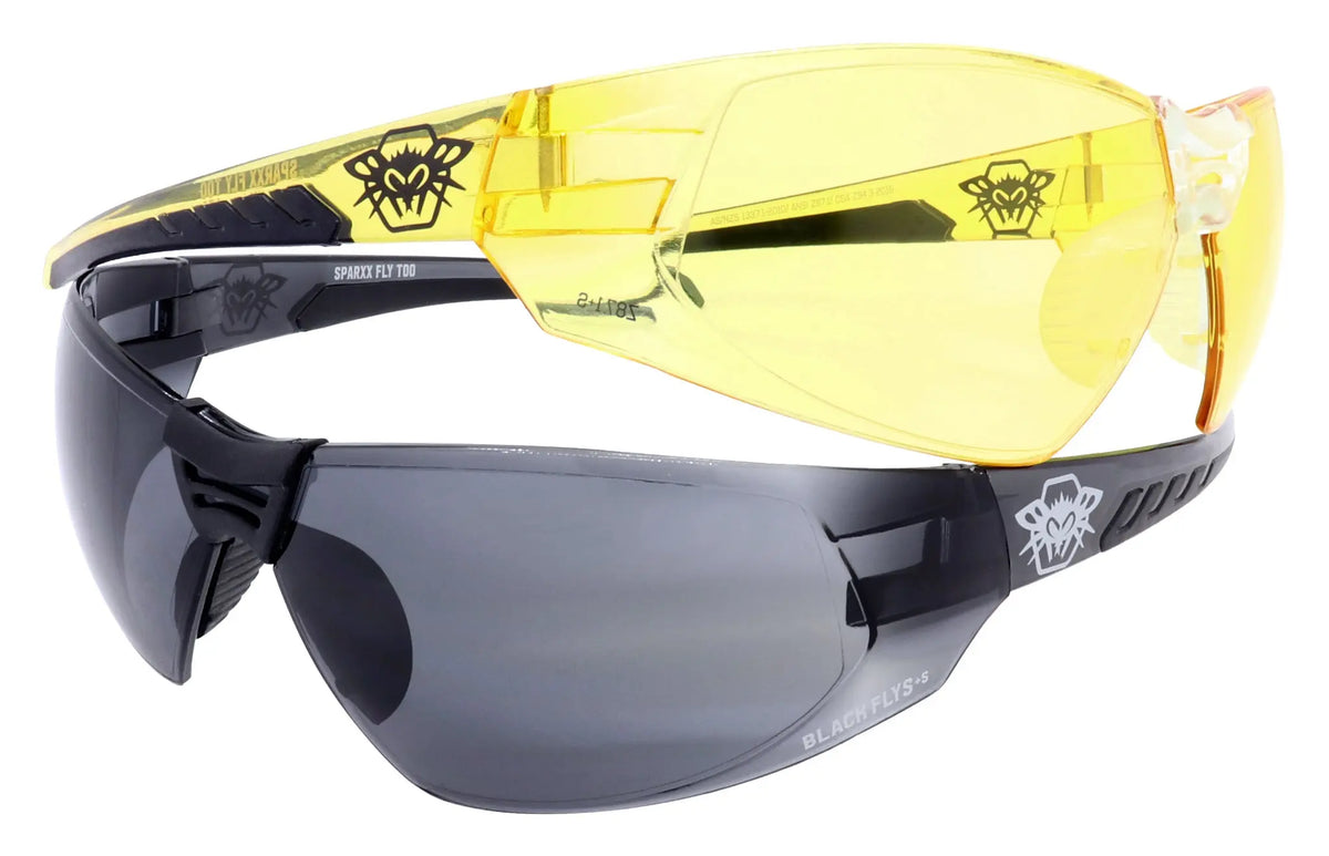 Sparxx Fly Too / Safety Glasses - BlackFlys