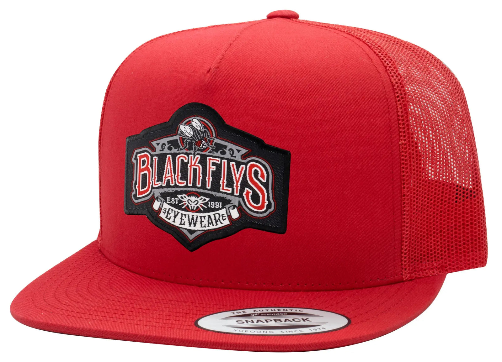 Stay Fly Patch Trucker - BlackFlys