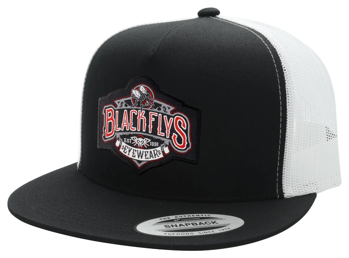 Stay Fly Patch Trucker - BlackFlys