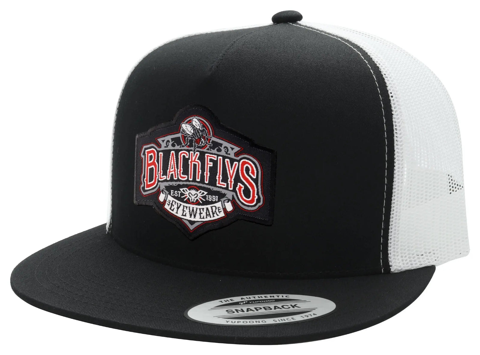 Stay Fly Patch Trucker - BlackFlys