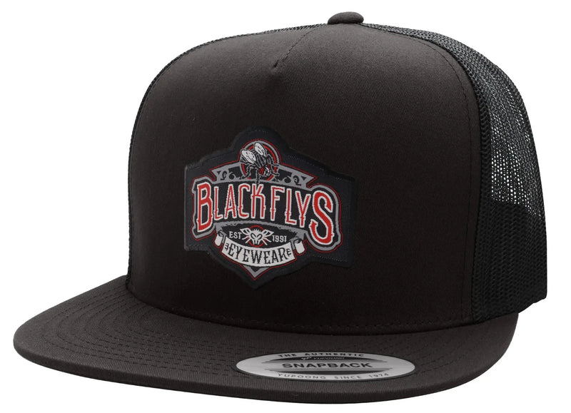 Stay Fly Patch Trucker - BlackFlys