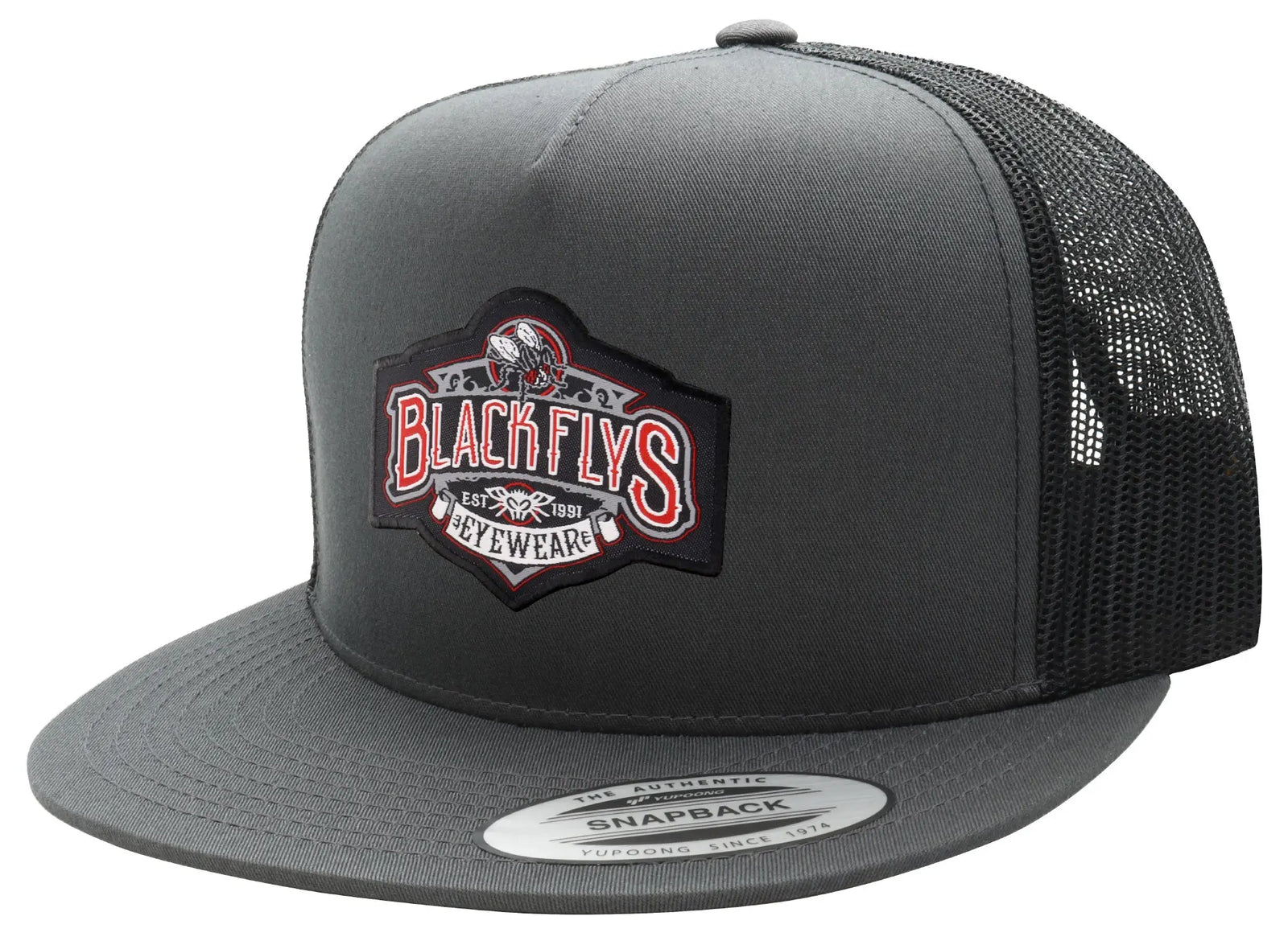 Stay Fly Patch Trucker - BlackFlys
