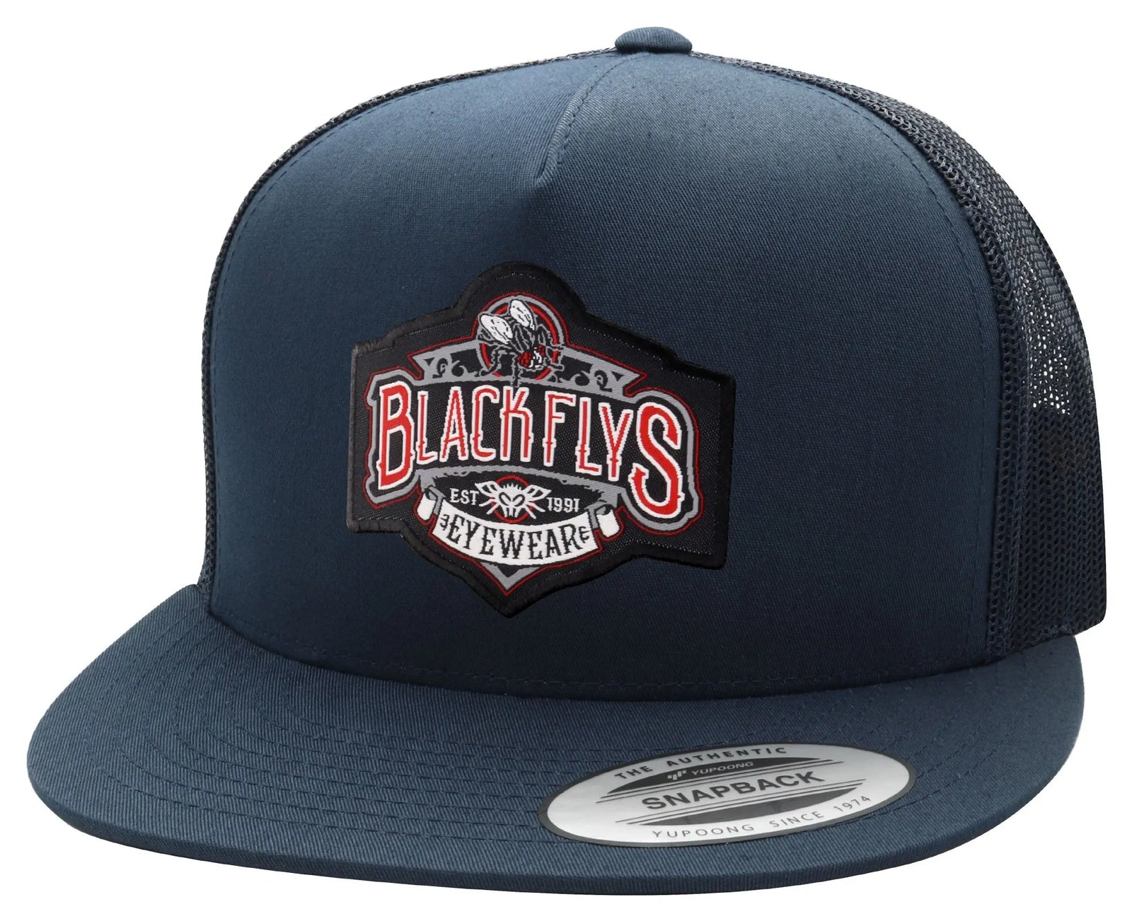 Stay Fly Patch Trucker - BlackFlys