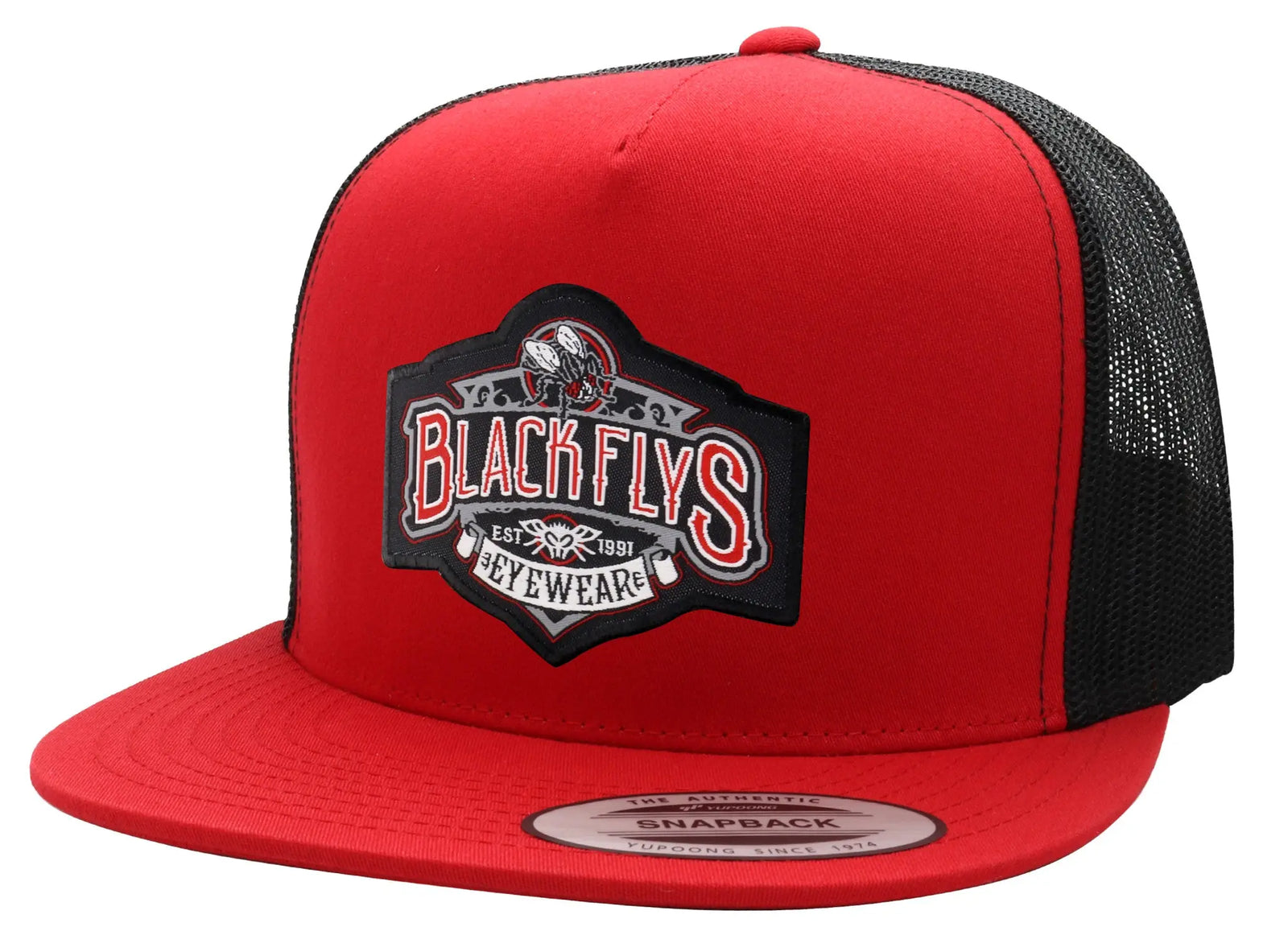 Stay Fly Patch Trucker - BlackFlys
