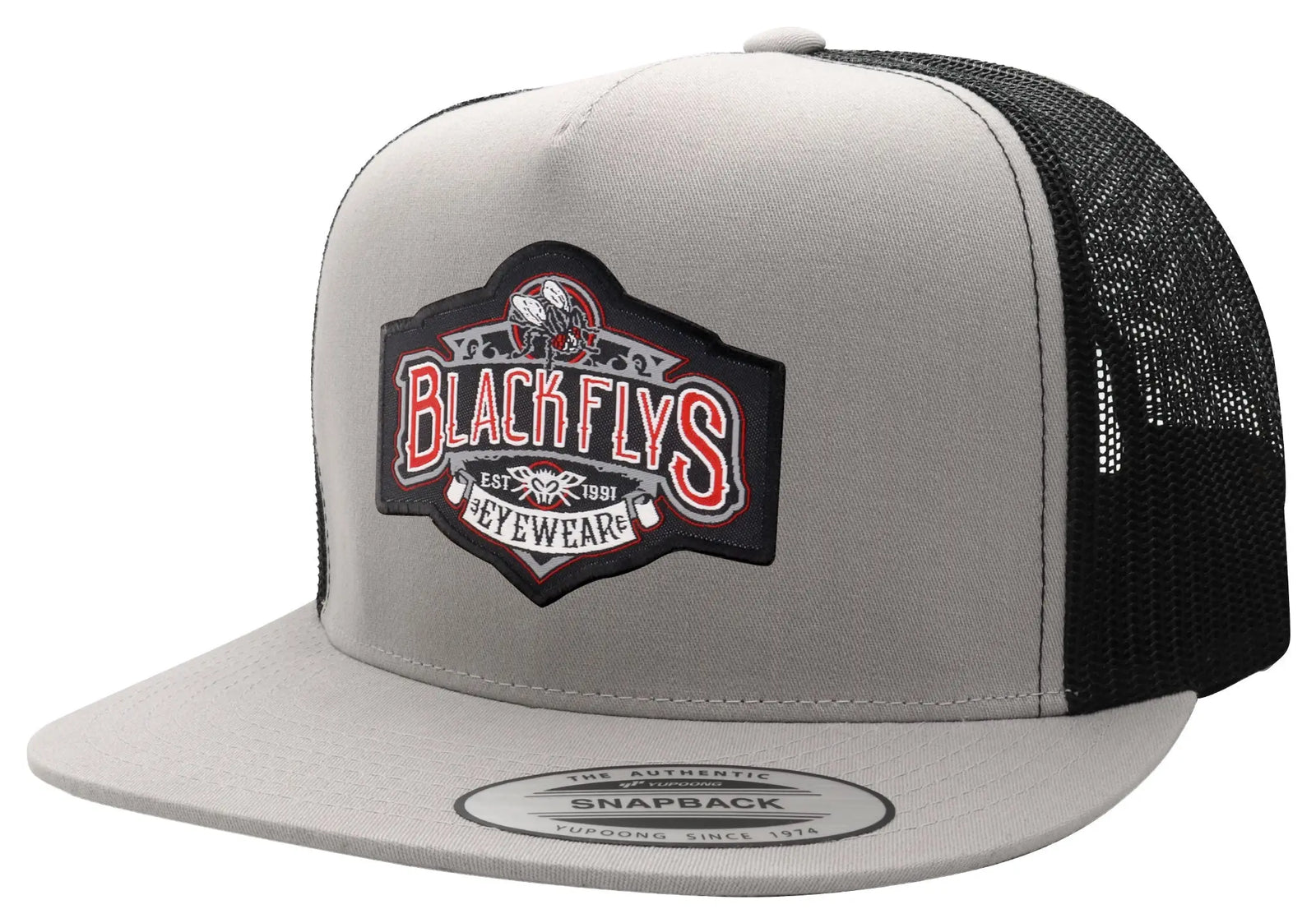 Stay Fly Patch Trucker - BlackFlys
