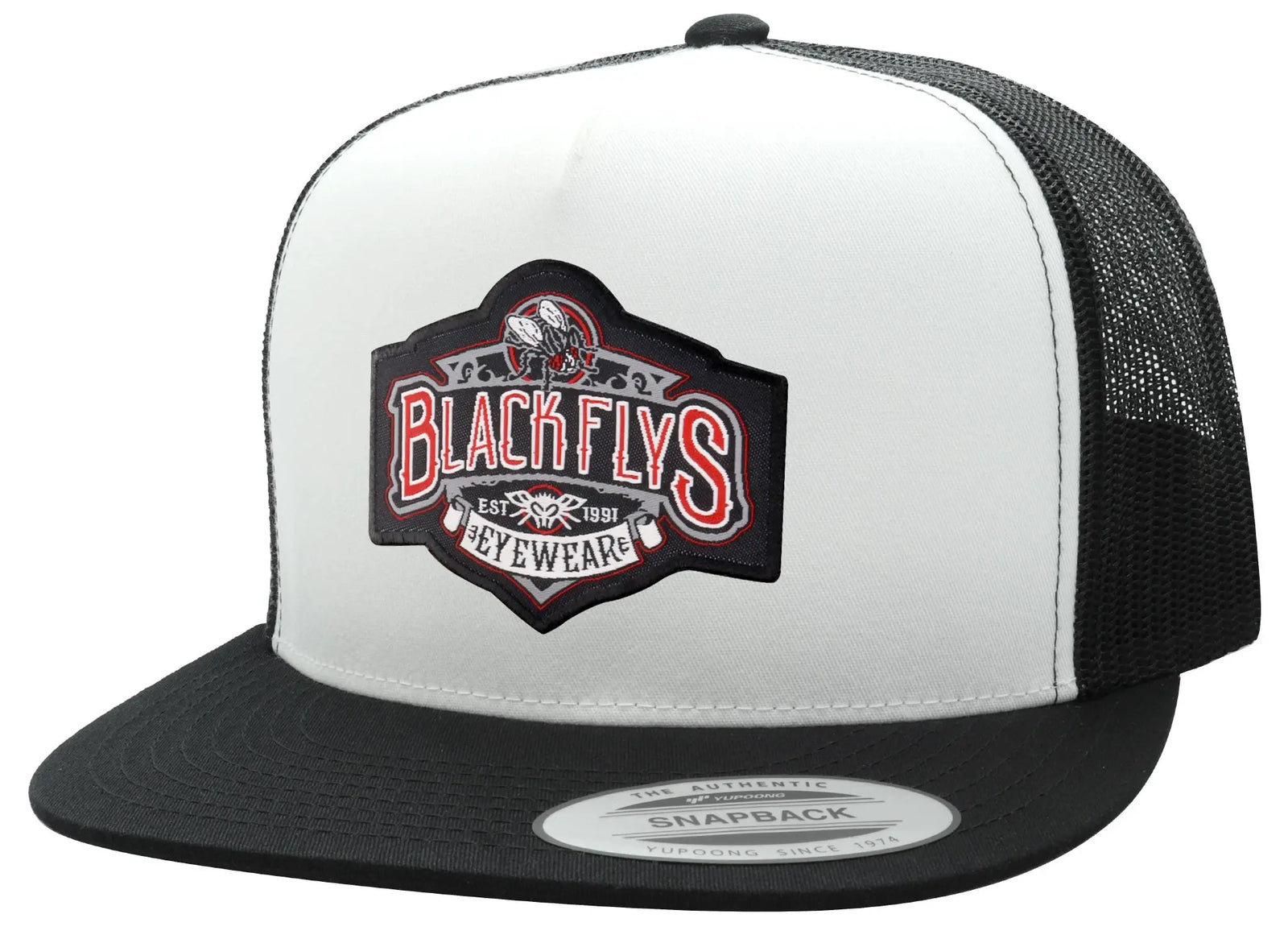 Stay Fly Patch Trucker - BlackFlys