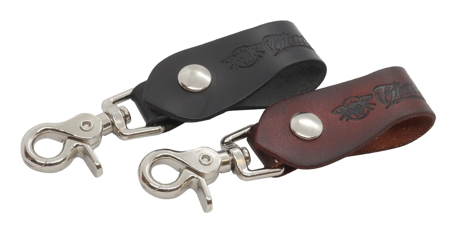 Steez Leather Keychain