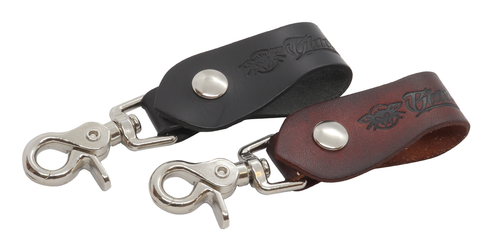 Steez Leather Keychain