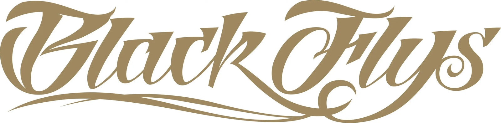 Fly Steez Vinyl-Cut Sticker 19 in - BlackFlys