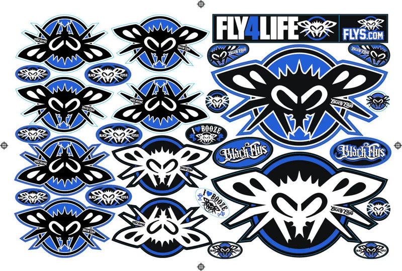 Team Sticker Packs - BlackFlys