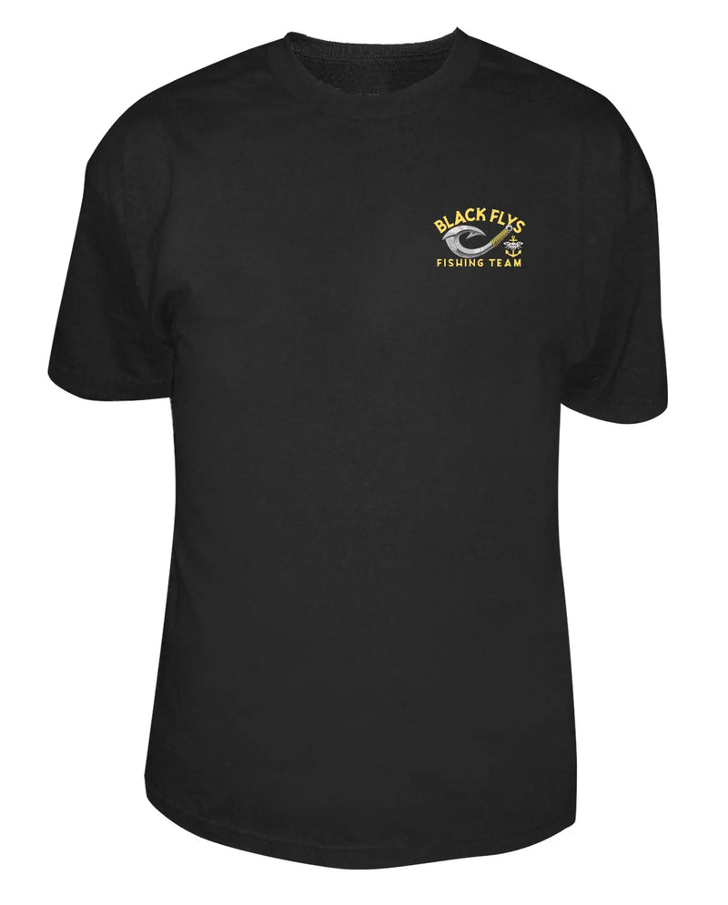 Tahitian Fishing Team Tee - BlackFlys