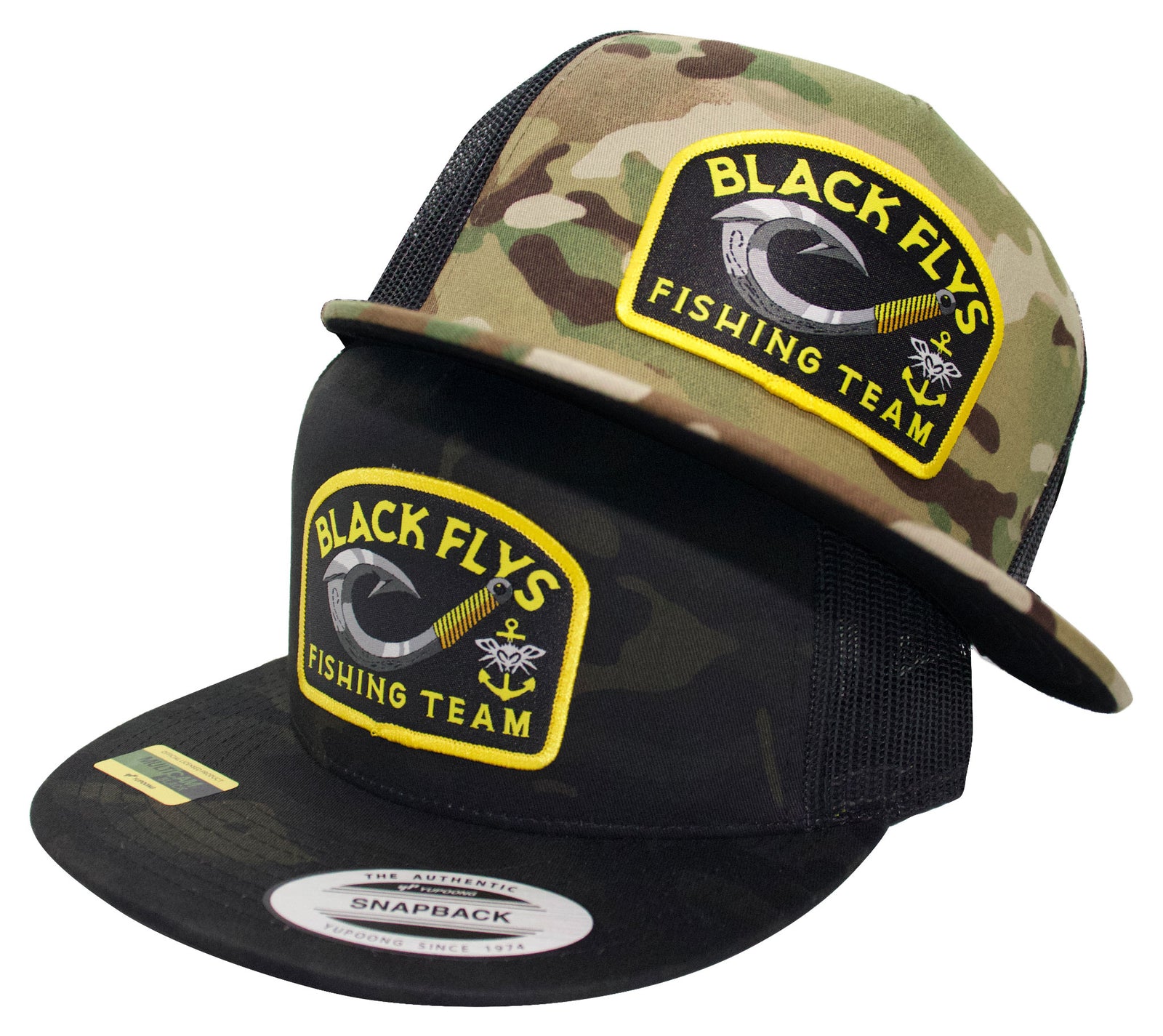 Tahitian Fishing Team Trucker - BlackFlys