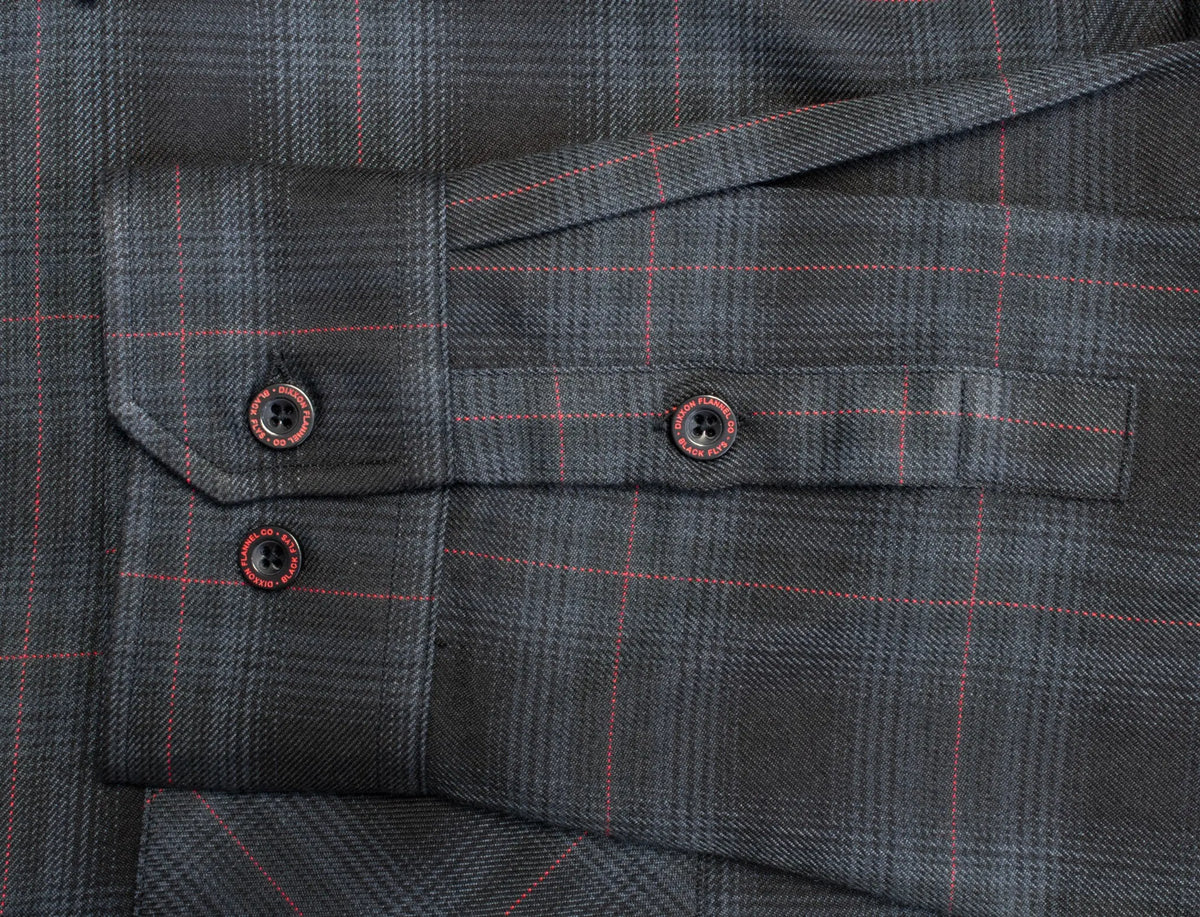 The Phantom Black Flys x Dixxon Men's Flannel Collab - BlackFlys