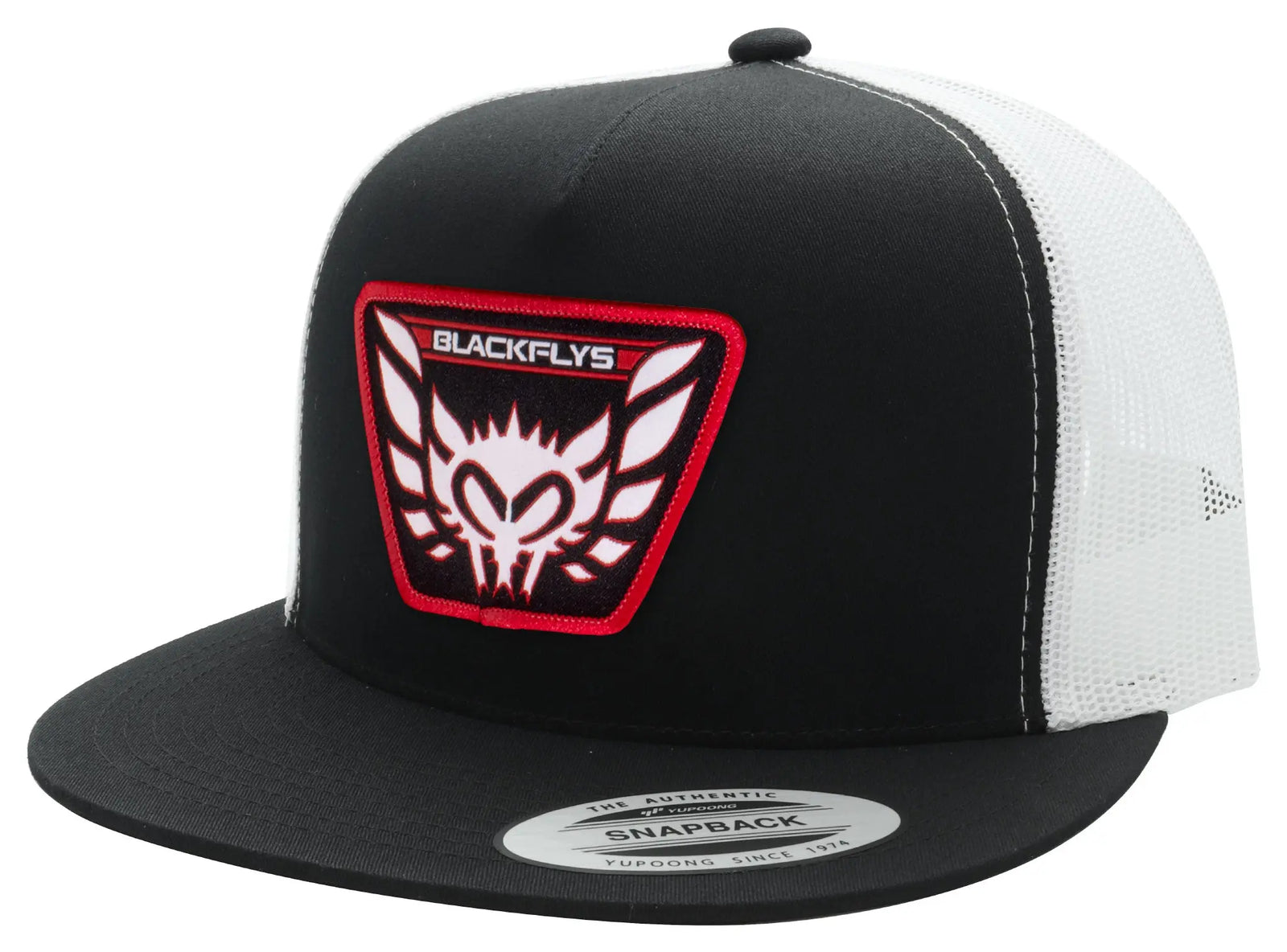 Trans-Am Fly Patch Trucker - BlackFlys