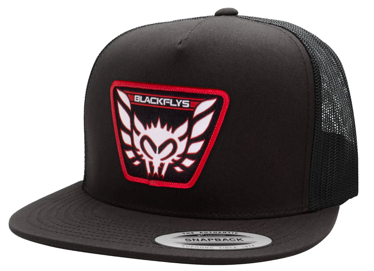Trans-Am Fly Patch Trucker - BlackFlys